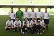 14 May 2016; The Letterkenny Rovers team. FAI Intermediate Cup Final, Crumlin United v Letterkenny Rovers. Aviva Stadium, Dublin. Photo by Ramsey Cardy/Sportsfile