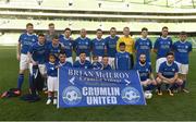 14 May 2016; The Crumlin United team. FAI Intermediate Cup Final, Crumlin United v Letterkenny Rovers. Aviva Stadium, Dublin. Photo by Ramsey Cardy/Sportsfile