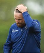 20 May 2016; Shane Lowry of Ireland reacts after putting on the 18th green during day two of the Dubai Duty Free Irish Open Golf Championship at The K Club in Straffan, Co. Kildare. Photo by Diarmuid Greene/Sportsfile