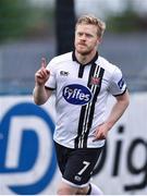 20 May 2016; Daryl Horgan of Dundalk celebrates after scoring his side's first goal in the Irish Daily Mail FAI Cup Second Round match between Dundalk v Shelbourne in Oriel Park, Dundalk, Co. Louth. Photo by Sportsfile