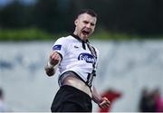 20 May 2016; Ciarán Kilduff of Dundalk celebrates after scoring his side's second goal in the Irish Daily Mail FAI Cup Second Round match between Dundalk v Shelbourne in Oriel Park, Dundalk, Co. Louth. Photo by Sportsfile