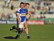 19 June 2010; Cahir Healy, Laois, in action against Ollie Lewis, Meath. Leinster GAA Football Senior Championship Quarter-Final Replay, Meath v Laois, O'Connor Park, Tullamore, Co. Offaly. Picture credit: Barry Cregg / SPORTSFILE