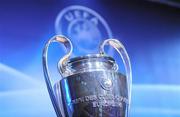 21 June 2010; A general view of the UEFA Champions League trophy. UEFA Champions League First and Second Qualifying Rounds Draw. UEFA Headquarters, Nyon, Switzerland. Picture credit: Stephen McCarthy / SPORTSFILE