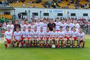 19 June 2010; The Tyrone squad. Ulster GAA Football Minor Championship Semi-Final, Tyrone v Down, Casement Park, Belfast, Co. Antrim. Picture credit: Oliver McVeigh / SPORTSFILE