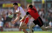 19 June 2010; Sean Cavanagh, Tyrone, in action against Brendan McArdle, Down. Ulster GAA Football Senior Championship Semi-Final, Casement Park, Belfast, Co. Antrim. Picture credit: Oliver McVeigh / SPORTSFILE