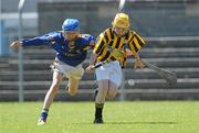 20 June 2010; Paddy Doody, Castletown-Geoghegan, Co. Westmeath, in action against Lee O'Donovan, Ruan, Co. Clare, Division 3 Hurling Final. Coca-Cola GAA Féile na nGael Finals 2010. Cusack Park, Ennis, Co. Clare. Picture credit: Diarmuid Greene / SPORTSFILE