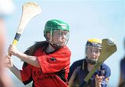 20 June 2010; Alanna Maunsell, Cillard, Co. Kerry, Division 4 Camogie Final. Coca-Cola GAA Féile na nGael Finals 2010. Clarecastle, Co. Clare. Picture credit: Diarmuid Greene / SPORTSFILE