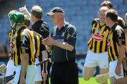 20 June 2010; Kilkenny manager Brian Cody with his players before the game. Leinster GAA Hurling Senior Championship Semi-Final, Kilkenny v Dublin, Croke Park, Dublin. Picture credit: Oliver McVeigh / SPORTSFILE