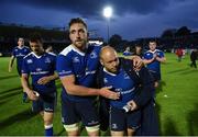 20 May 2016; Jack Conan, left, and Richardt Strauss of Leinster following the Guinness PRO12 Play-off match between Leinster and Ulster at the RDS Arena in Dublin. Photo by Stephen McCarthy/Sportsfile