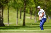 21 May 2016; Pablo Larrazábal of Spain pitches onto the 10th green during day three of the Dubai Duty Free Irish Open Golf Championship at The K Club in Straffan, Co. Kildare.