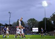 20 May 2016; A general view of a line-out during the Guinness PRO12 Play-off match between Leinster and Ulster at the RDS Arena in Dublin. Photo by Seb Daly/Sportsfile