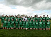 21 May 2016; The Leinster team ahead of  the MMI Ladies Football Interprovincial Football Shield Final, Leinster v Munster, in Kinnegad, Co. Westmeath. Photo by Sam Barnes/Sportsfile