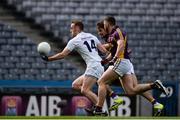 21 May 2016; Alan Smith of Kildare in action against Brian Malone, left, and Joey Wadding of Wexford in the Leinster GAA Football Senior Championship, Quarter-Final, Wexford v Kildare, at Croke Park, Dublin. Picture credit: Dáire Brennan / SPORTSFILE