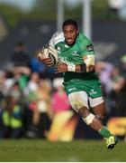 21 May 2016; Bundee Aki of Connacht during the Guinness PRO12 Play-off match between Connacht and Glasgow Warriors at the Sportsground in Galway. Photo by Ramsey Cardy/Sportsfile