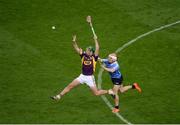 21 May 2016; Conor McDonald of Wexford in action against Cian O'Callaghan of Dublin in the Leinster GAA Hurling Senior Championship Quarter-Final, Dublin v Wexford, at Croke Park, Dublin. Photo by Dáire Brennan/SPORTSFILE