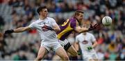 21 May 2016; Adrian Flynn of Wexford in action against Eoin Doyle of Kildare in the Leinster GAA Football Senior Championship, Quarter-Final, Wexford v Kildare, at Croke Park, Dublin. Picture credit: Dáire Brennan / SPORTSFILE
