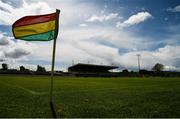 22 May 2016; A general view of a Carlow sideline flag ahead of the Leinster GAA Hurling Championship Qualifier, Round 3, at Netwatch Cullen Park, Carlow.  Photo by Sam Barnes/Sportsfile