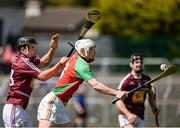 22 May 2016; James Doyle of Carlow in action against Liam Varley of Westmeath during the Leinster GAA Hurling Championship Qualifier, Round 3, at Netwatch Cullen Park, Carlow.  Photo by Sam Barnes/Sportsfile