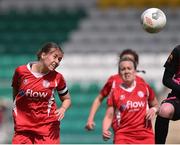 22 May 2016; Pearl Slattery of Shelbourne scores her side's first goal during the Continental Tyres Women's National League Replay at Tallaght Stadium, Tallaght, Co. Dublin. Photo by David Maher/Sportsfile