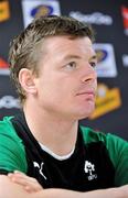 25 June 2010; Ireland captain Brian O'Driscoll during a press conference ahead of their game against Australia on Saturday. Suncorp Stadium, Brisbane, Australia. Picture credit: Tony Phillips / SPORTSFILE