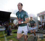 26 June 2010; Dermot Earley, Kildare, makes his way onto the pitch for the start of the game against Antrim. GAA Football All-Ireland Senior Championship Qualifier Round 1, Kildare v Antrim, St Conleth's Park, Newbridge, Co. Kildare. Picture credit: Matt Browne / SPORTSFILE