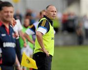26 June 2010; Longford manager Glenn Ryan, with John O'Mahony to his right, in the last few minutes of the game. GAA Football All-Ireland Senior Championship Qualifier Round 1, Longford v Mayo, Pearse Park, Longford. Picture credit: Ray McManus / SPORTSFILE