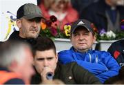 22 May 2016; Clare manager Davy Fitzgerald and selector Donal Óg Cusack, left, during the Munster GAA Hurling Senior Championship Quarter-Final match between Tipperary and Cork at Semple Stadium in Thurles, Co. Tipperary. Photo by Stephen McCarthy/Sportsfile