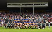 22 May 2016; The Tipperary squad during the Munster GAA Hurling Senior Championship Quarter-Final match between Tipperary and Cork at Semple Stadium in Thurles, Co. Tipperary. Photo by Stephen McCarthy/Sportsfile