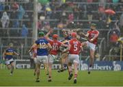 22 May 2016; Brendan Maher of Tipperary in action against Aidan Walsh of Cork during the Munster GAA Hurling Senior Championship Quarter-Final match between Tipperary and Cork at Semple Stadium in Thurles, Co. Tipperary. Photo by Dáire Brennan/SPORTSFILE