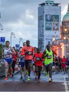 22 May 2016; A general view from the start of the 2016 Virgin Media Night Run in Dublin City Centre, Dublin. Photo by Tomás Greally/Sportsfile