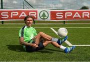 23 May 2016; SPAR treated this year’s SPAR FAI Primary School 5’s winners to a training session with Republic of Ireland players Jeff Hendrick, Stephen Quinn and Callum O'Dowda at the team training camp in the National Sports Campus in advance of the Republic of Ireland vs Netherlands game on Friday. SPAR is the Official Convenience Retail Partner of the FAI. Pictured is Republic of Ireland's Jeff Hendrick. National Sports Campus, Abbotstown, Dublin. Photo by Piaras Ó Mídheach/Sportsfile