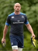 23 May 2016; Hayden Triggs of Leinster arrives for squad training at UCD in Dublin. Photo by Seb Daly/Sportsfile