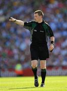 27 June 2010; Referee Padraig Hughes. Leinster GAA Football Senior Championship Semi-Final, Meath v Dublin, Croke Park, Dublin. Picture credit: Ray McManus / SPORTSFILE