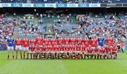 27 June 2010; The Louth squad. Leinster GAA Football Senior Championship Semi-Final, Westmeath v Louth, Croke Park, Dublin. Picture credit: Ray McManus / SPORTSFILE