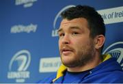 23 May 2016; Jack McGrath of Leinster during a press conference in Leinster Rugby HQ, Belfield, Dublin. Photo by Seb Daly/Sportsfile