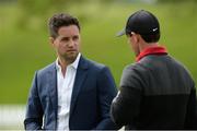 17 May 2016; Rory McIlroy with his agent Sean O'Flaherty at the Dubai Duty Free Irish Open Golf Championship at The K Club in Straffan, Co. Kildare. Photo by Matt Browne/Sportsfile