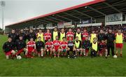 22 May 2016; The Derry squad before the Ulster GAA Football Senior Championship, Quarter-Final, at Celtic Park, Derry. Picture by Philip Fitzpatrick/Sportsfile