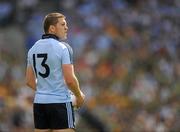 27 June 2010; Conal Keaney prepares to take a free for Dublin. Leinster GAA Football Senior Championship Semi-Final, Meath v Dublin, Croke Park, Dublin. Picture credit: Ray McManus / SPORTSFILE