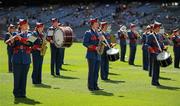 27 June 2010; Ciara Williams, playing the flute, and members of the Artane School of Music entertain the patrons before the game. Leinster GAA Football Senior Championship Semi-Final, Meath v Dublin, Croke Park, Dublin. Picture credit: Ray McManus / SPORTSFILE