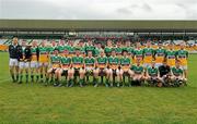 30 June 2010; The Offaly squad. ESB Leinster GAA Football Minor Championship Semi-Final, Offaly v Laois, O'Connor Park, Tullamore, Co. Offaly. Picture credit: Brian Lawless / SPORTSFILE