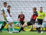 2 July 2010; Paddy Madden, Bohemians, in action against Shaun Williams, Sporting Fingal. Airtricity League Premier Division, Bohemians v Sporting Fingal, Dalymount Park, Dublin. Picture credit: Brian Lawless / SPORTSFILE