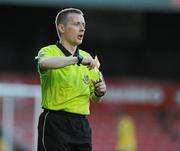 2 July 2010; Derek Tomney, referee. Airtricity League Premier Division, Bohemians v Sporting Fingal, Dalymount Park, Dublin. Picture credit: Brian Lawless / SPORTSFILE