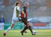 2 July 2010; Paul Keegan, Bohemians, in action against Shane McFaul, Sporting Fingal. Airtricity League Premier Division, Bohemians v Sporting Fingal, Dalymount Park, Dublin. Picture credit: Brian Lawless / SPORTSFILE