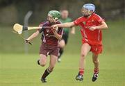 3 July 2010; Orla Kilkenny, Galway, in action against Rena Buckley, Cork. Gala All-Ireland Senior Championship, Galway v Cork, Kenny Park, Athenry, Co. Galway. Picture credit: Diarmuid Greene / SPORTSFILE