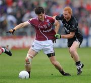 3 July 2010; Michael Meehan, Galway, in action against Ross Donavan, Sligo. Connacht GAA Football Senior Championship Semi-Final Replay, Sligo v Galway, Markievicz Park, Sligo. Picture credit: Ray Ryan / SPORTSFILE