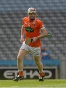 4 June 2016; Eoin McGuinness of Armagh celebrates scoring his side's first goal in the Nicky Rackard Cup Final between Armagh and Mayo in Croke Park, Dublin. Photo by Piaras Ó Mídheach/Sportsfile