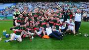 4 June 2016; Mayo players and management celebrate after the Nicky Rackard Cup Final between Armagh and Mayo in Croke Park, Dublin. Photo by Piaras Ó Mídheach/Sportsfile
