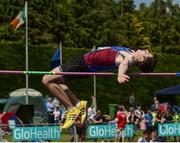 4 June 2016; Andrew Carroll, Salesians, Celbridge, competing in the Intermediate Boys High Jump at the GloHealth All Ireland Schools Track & Field Championships 2016. Tullamore Harriers Sports Complex, Co. Offaly Photo by Sam Barnes/Sportsfile