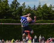 4 June 2016; Ryan Carty-Walsh of Good Counsel, Wexford on his way to winning the Intermediate Boys High Jump at the GloHealth All Ireland Schools Track & Field Championships 2016. Tullamore Harriers Sports Complex, Co. Offaly Photo by Sam Barnes/Sportsfile