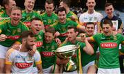 4 June 2016; Meath captain James Toher and his team-mates celebrate with the cup after the Christy Ring Cup Final between Antrim and Meath in Croke Park, Dublin. Photo by Piaras Ó Mídheach/Sportsfile